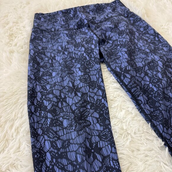 Fabletics Define PowerHold High-Waisted 7/8 legging Sabine Blue Size S - Picture 3 of 10